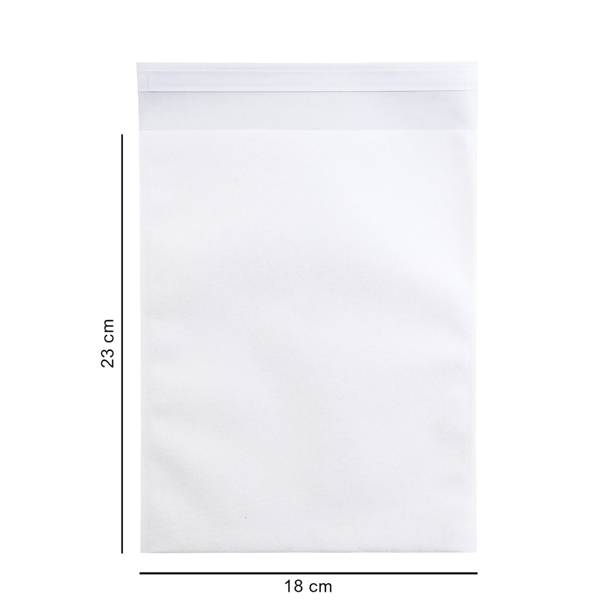 18*23 cm крафтовий білий