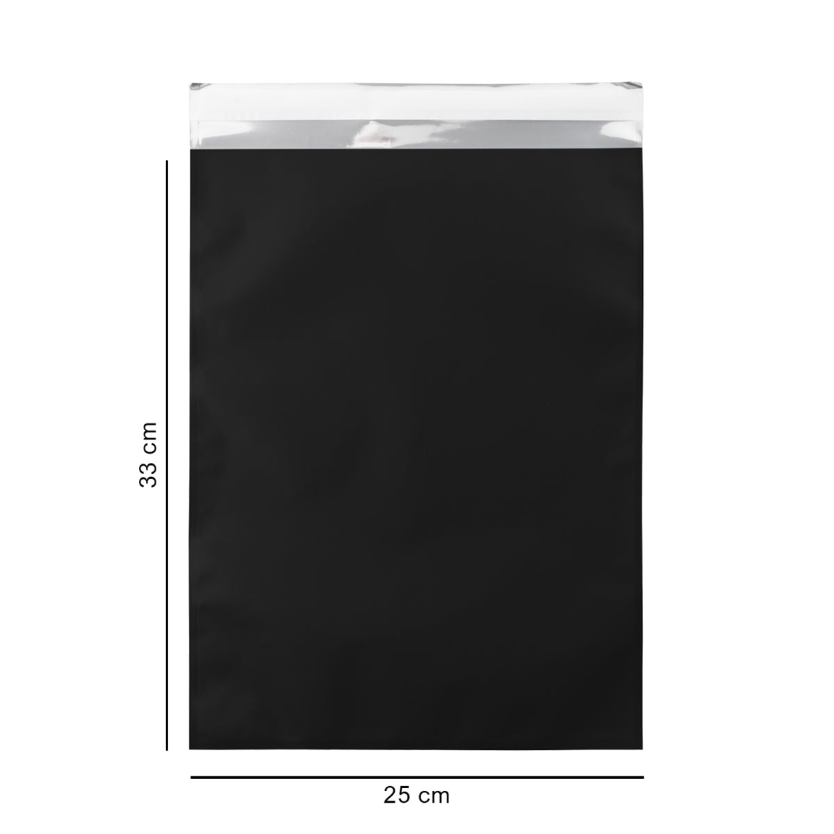 25*33 cm чорний матовий