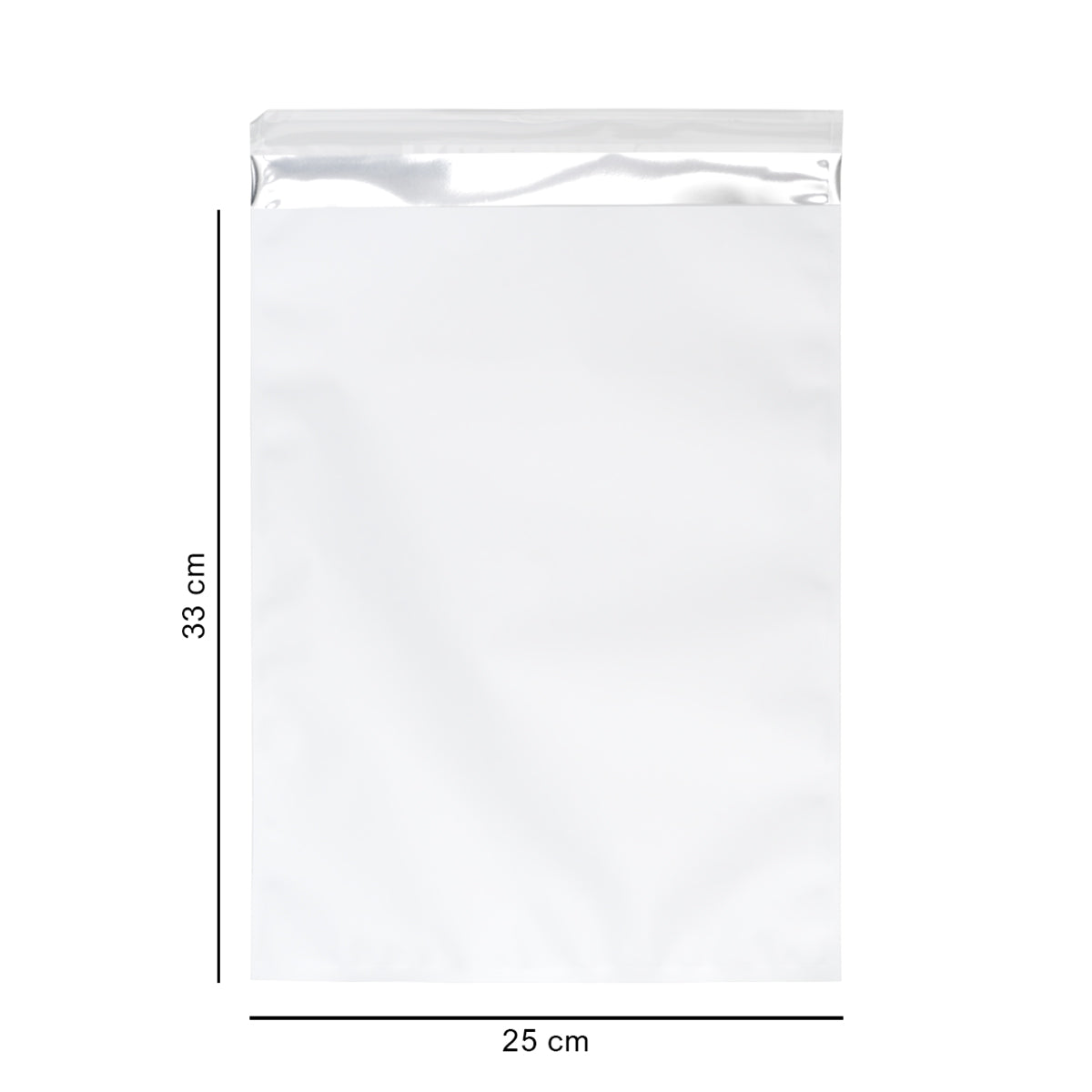 25*33 cm білий матовий