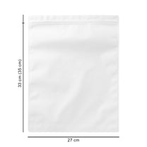 27*35 cm зіп-пакет крафтовий білий