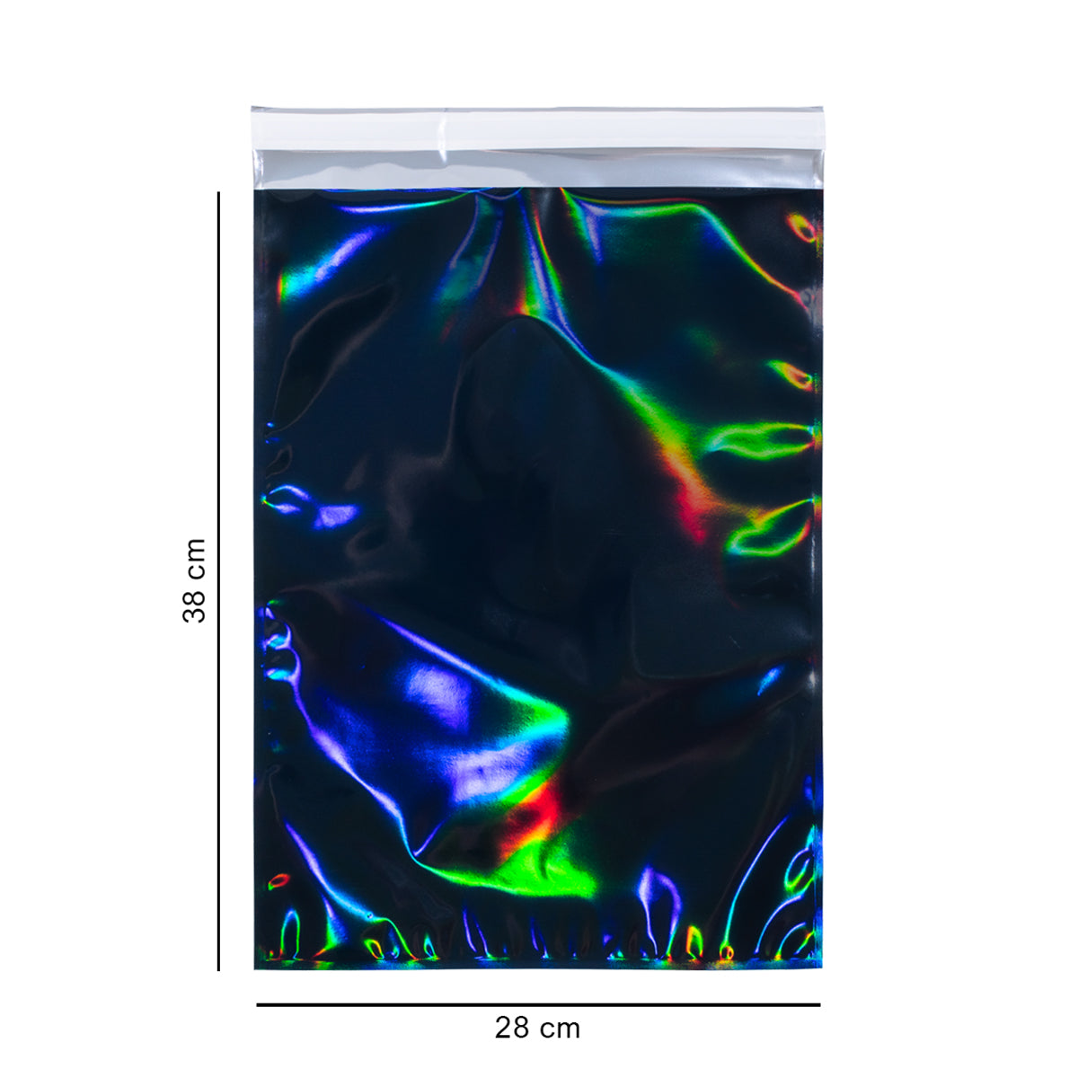 28*38 cm чорно-голографічний