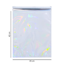 35*42 cm білий голографічний